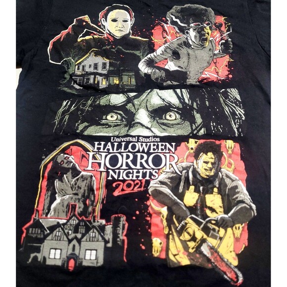 Halloween Horror Nights Shirt Unisex Small Black 2021 Universal Studios Graphic - Picture 7 of 8